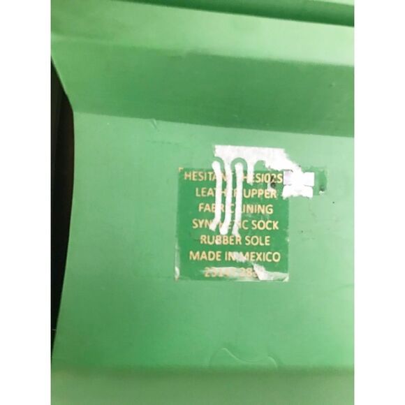 STEVE MADDEN Hesitant Black Leather Platform Boot Midi Green Lug Sole Size 6 New - Picture 11 of 15